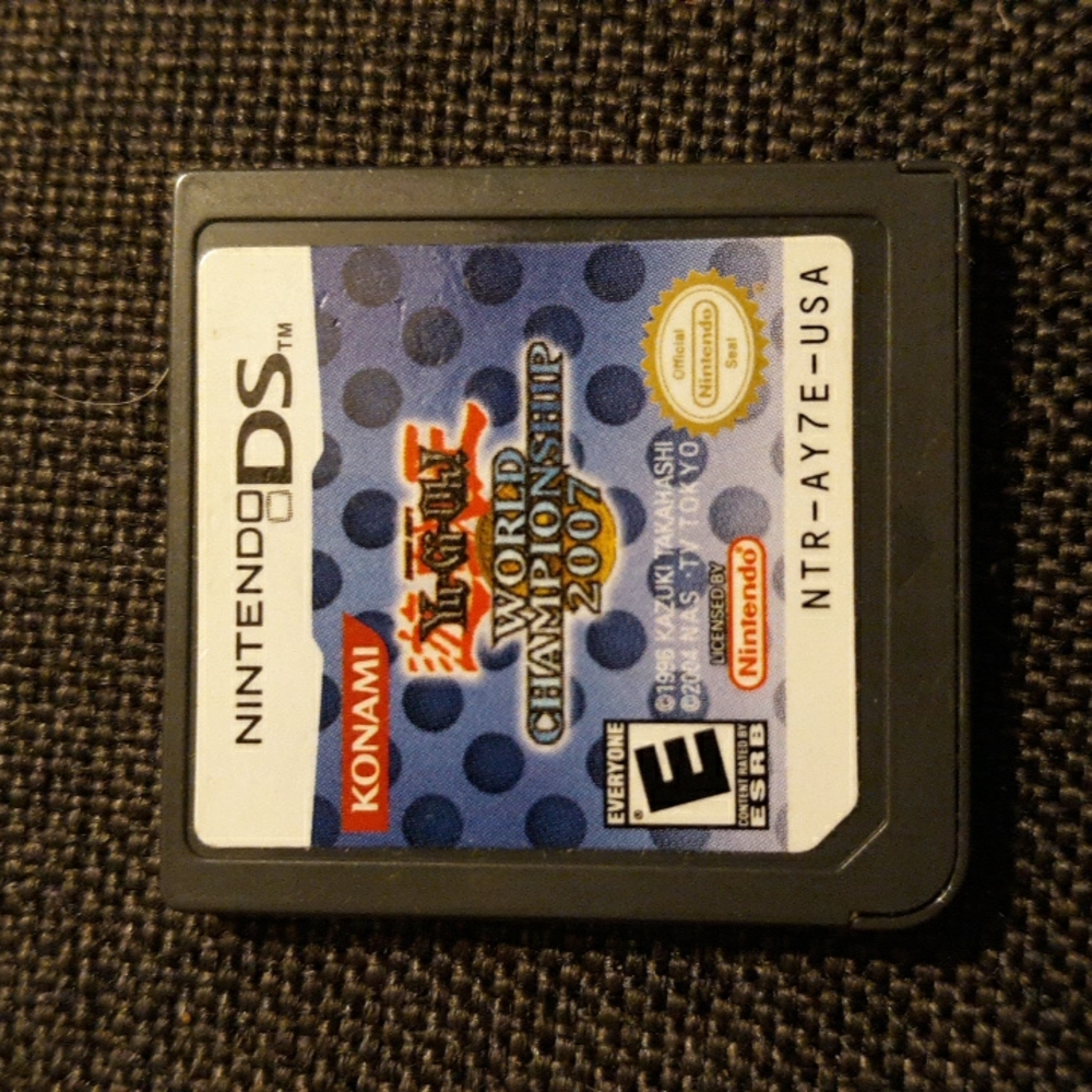 Yu-Gi-Oh World Championships 2007 Nintendo DS game